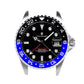 GMT Style Ceramic Bezel Insert Black/Blue (Dark Knight)