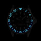 GMT Style Ceramic Bezel Insert Black/Blue (Dark Knight)