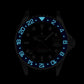 Ocean One Ceramic: GMT style ceramic bezel insert Blue