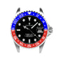 Ocean 39 Aluminum: GMT style ceramic bezel insert Blue/Red (Pepsi)