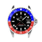 Ocean One Aluminum: GMT style ceramic bezel insert Blue/Red (Pepsi)