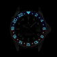 Ocean One Aluminum: GMT style ceramic bezel insert Blue/Red (Pepsi)