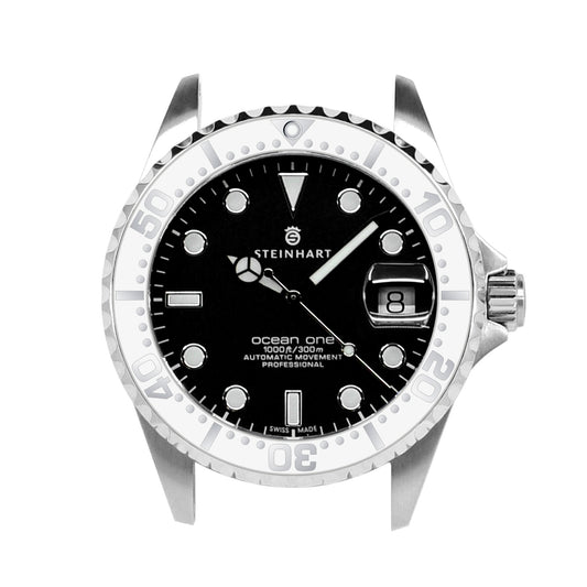 Ocean 39 Ceramic: Sub style ceramic bezel insert White