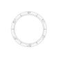 Ocean One Ceramic: Sub style ceramic bezel insert White