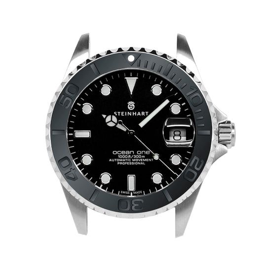 Ocean 39 Ceramic: YM style ceramic bezel insert Black