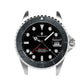 Ocean One Aluminum: YM style ceramic bezel insert Black