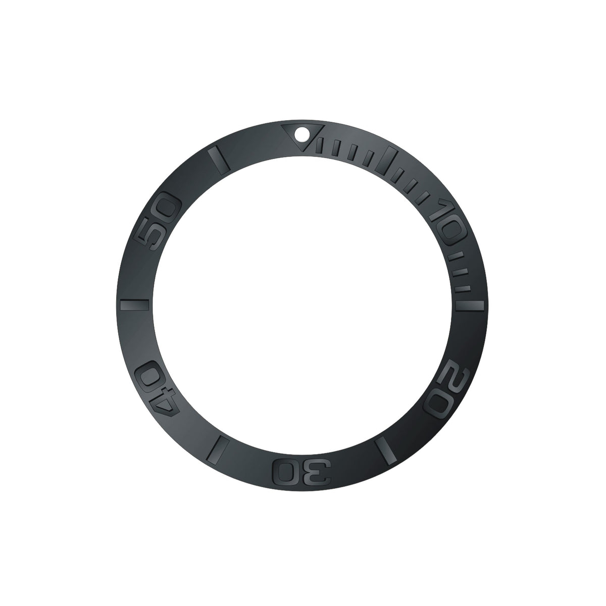 Ocean Insert Ocean One Aluminum: YM style ceramic bezel insert Black – Steinhart Mods