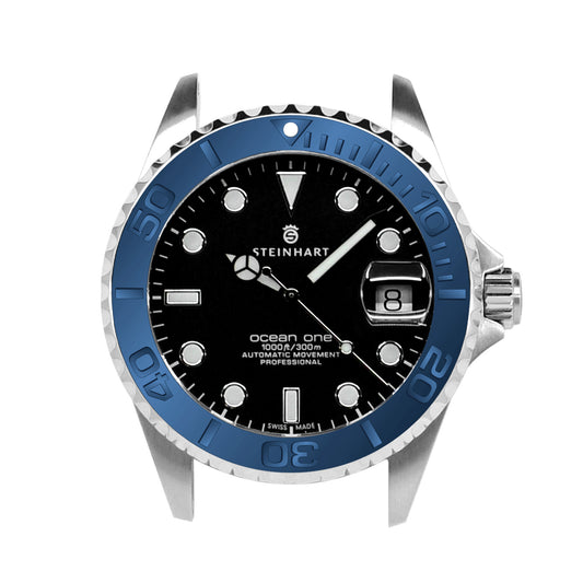 Ocean 39 Aluminum: YM style ceramic bezel insert Blue