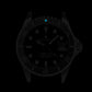 Ocean One Aluminum: Sub style ceramic bezel insert Black