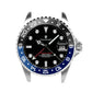 Ocean 39 Aluminum: GMT style ceramic bezel insert Black/Navy Blue (Dark Knight)