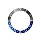 Ocean 39 Aluminum: GMT style ceramic bezel insert Black/Navy Blue (Dark Knight)