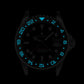 Ocean One Aluminum: GMT style ceramic bezel insert Black