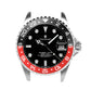 Ocean 39 Aluminum: GMT style ceramic bezel insert Black/Red (Coke)