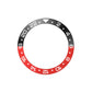 Ocean 39 Ceramic: GMT style ceramic bezel insert Black/Red (Coke)