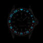 Ocean 39 Aluminum: GMT style ceramic bezel insert Black/Red (Coke)