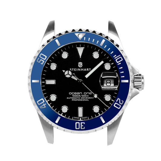 Ocean One Ceramic: Sub style ceramic bezel insert Navy Blue