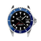 Ocean One Aluminum: Sub style ceramic bezel insert Navy Blue