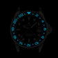 Ocean One Aluminum: GMT style ceramic bezel insert Navy Blue