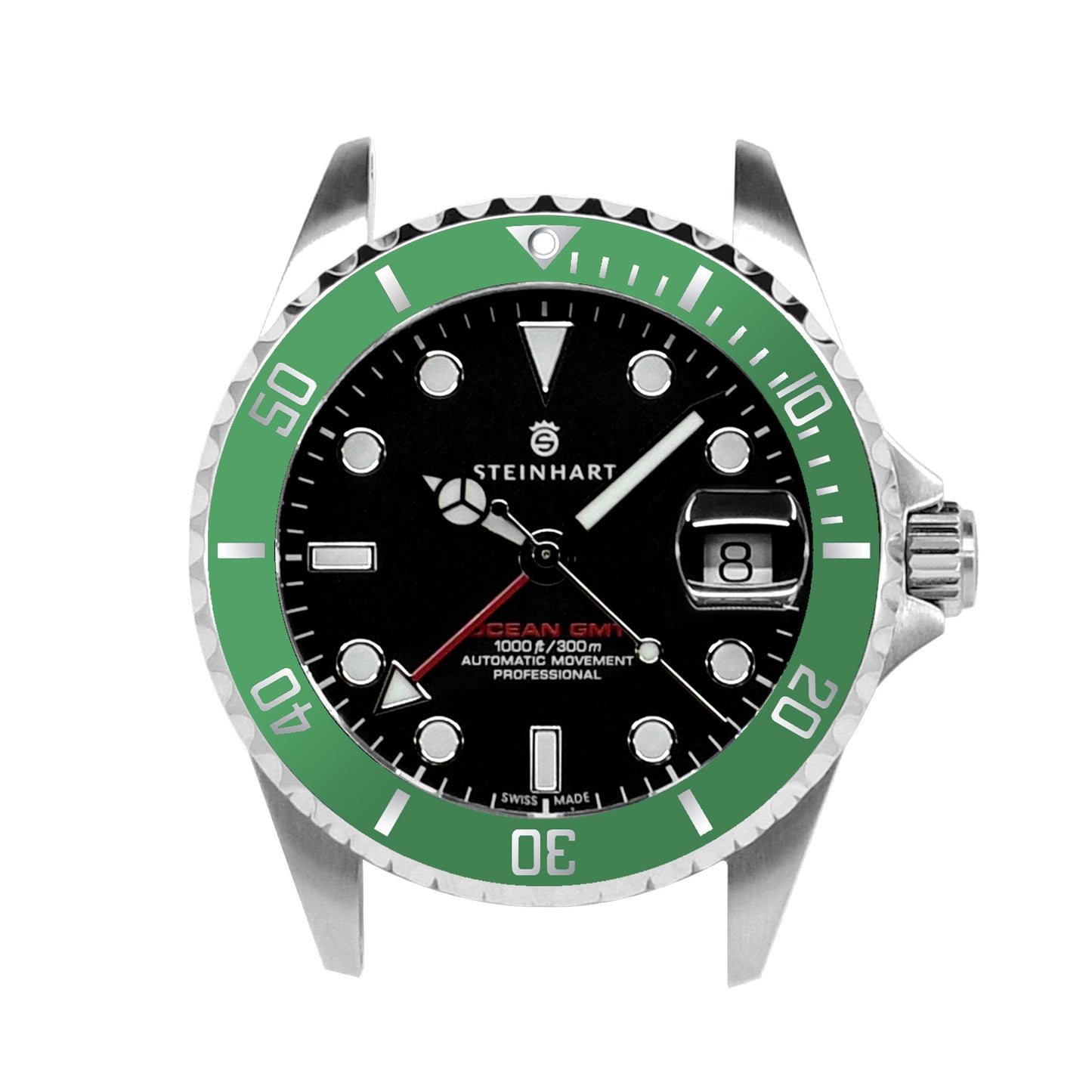 Ocean 39 Ceramic: Sub style ceramic bezel insert Green