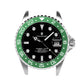 Ocean 39 Ceramic: GMT style ceramic bezel insert Green