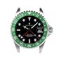Ocean 39 Ceramic: GMT style ceramic bezel insert Green