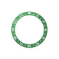 Ocean 39 Ceramic: GMT style ceramic bezel insert Green