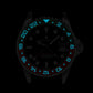 Ocean One Aluminum: GMT style ceramic bezel insert Green/Red (Castrol)